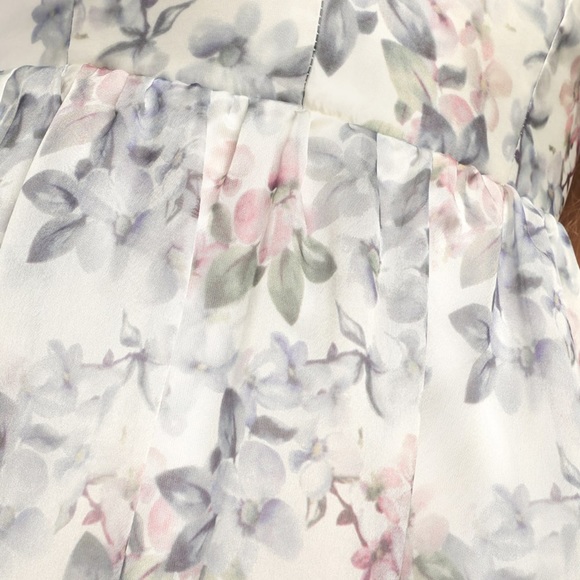 Lulus Effortless Evening Ivory Floral Print Sleeveless Maxi Dress - Picture 3 of 11